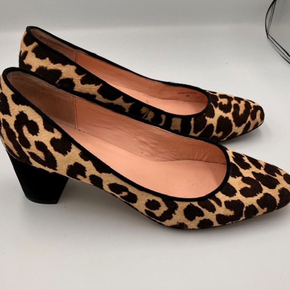 Kate Spade women's classic leopard print pump size 8 M